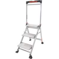 Jumbo Step™ Ladder, 2.2', Aluminum, 375 lbs. Capacity, Type 1AA VD613 | Rock Safety Industrial Ltd