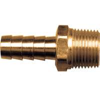 Male Hose Connector, Brass, 3/4" x 3/4" QF083 | Rock Safety Industrial Ltd