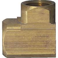 Extruded 90° Elbow Pipe Fitting, FPT, Brass, 1/8" YA811 | Rock Safety Industrial Ltd
