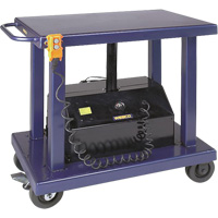 Table élévatrice hydraulique, Acier, 24" la x 36" lo, Capacité 2000 lb ZD867 | Rock Safety Industrial Ltd