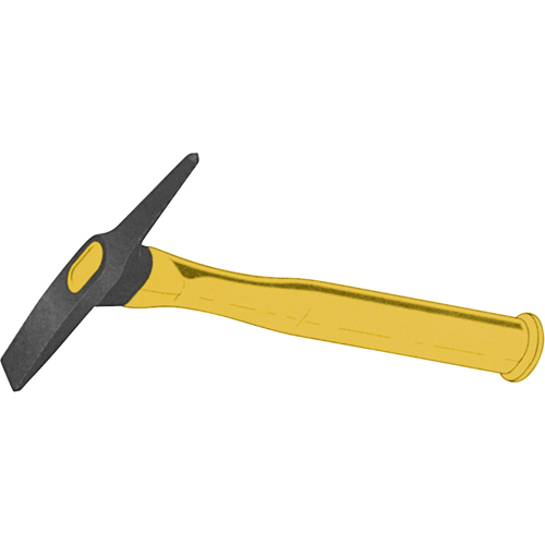 Plastic Handle Chipping Hammers, 11-7/8", 20 oz. Head, Steel Rock Safety Industrial Ltd