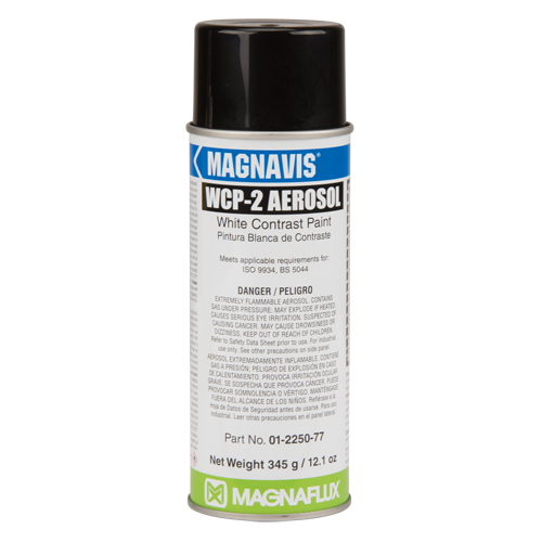 Peinture de contraste blanche WCP-2, Canette a&eacute;rosol Rock Safety Industrial Ltd