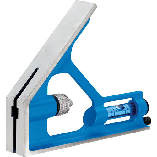 &eacute;querre combin&eacute;e True Blue, 12" lo, 1/16" Graduations, Acier, Ordinaire Rock Safety Industrial Ltd