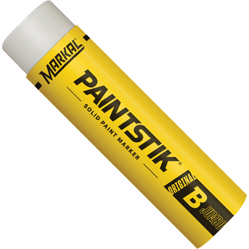 Peinture en b&acirc;ton g&eacute;ant Paintstik Original B, B&acirc;ton plein, Blanc Rock Safety Industrial Ltd