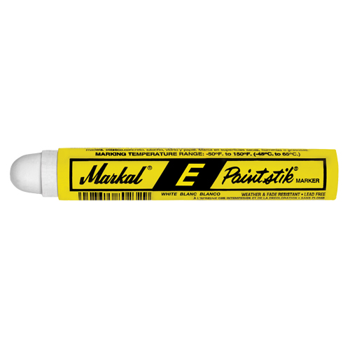 B&acirc;ton de peinture E Paintstik, B&acirc;ton plein, Blanc Rock Safety Industrial Ltd