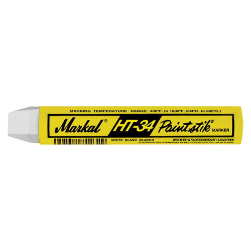 B&acirc;ton de peinture HT-34 Paintstik, B&acirc;ton plein, Blanc Rock Safety Industrial Ltd
