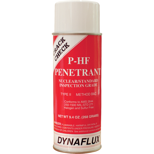 DY PHF315-16 PENETRANT AEROSOL, Canette a&eacute;rosol Rock Safety Industrial Ltd