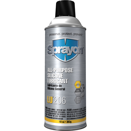 LU206 All-Purpose Silicone Lubricant, Aerosol Can Rock Safety Industrial Ltd