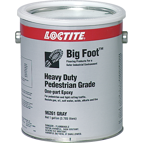 Big Foot Heavy Duty Pedestrian Grade Anti-Slip Coating, 1 gal., Epoxy-Based, Grey Rock Safety Industrial Ltd
