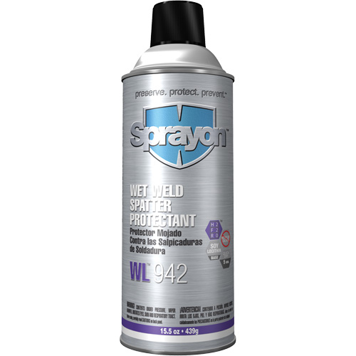 WL942 Wet Weld Spatter Protectant, Aerosol Rock Safety Industrial Ltd