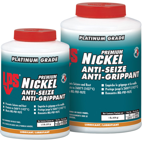 Nickel Anti-Seize, Bottle, 2600°F (1427°C) Max. Temp. Rock Safety Industrial Ltd
