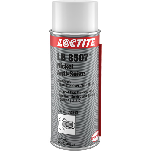 Lubrifiant antigrippant au nickel, Canette a&eacute;rosol, 2399°F (1315°C) temp. max. Rock Safety Industrial Ltd