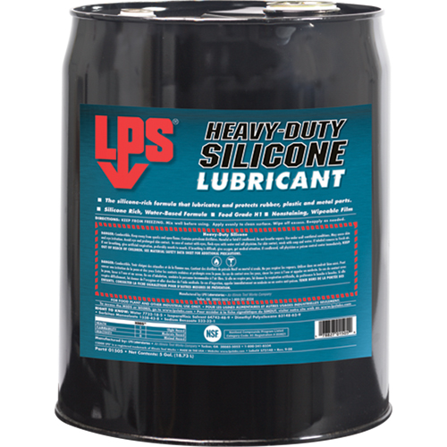 Heavy-Duty Silicone Lubricant, Pail Rock Safety Industrial Ltd