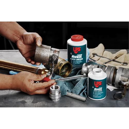 Nickel Anti-Seize, Bottle, 2600°F (1427°C) Max. Temp. Rock Safety Industrial Ltd