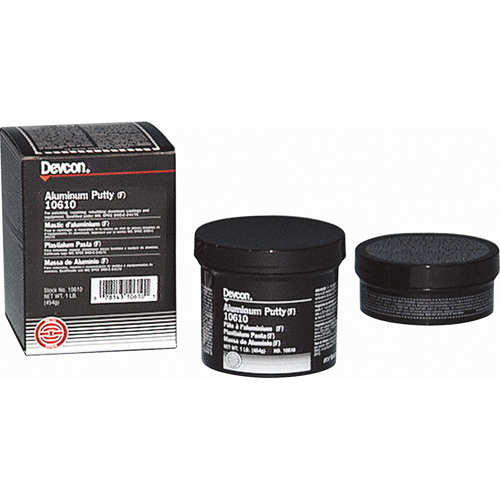 Mastic d'aluminium, 1 lb, R&eacute;cipient Rock Safety Industrial Ltd