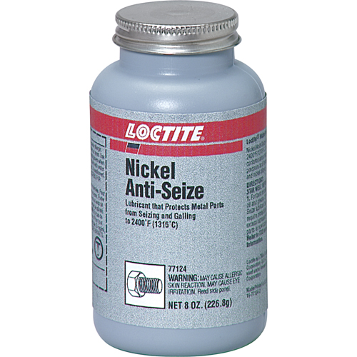 Antigrippant au nickel, Canette &agrave; dessus brosse, 2400°F (1315°C) temp. max. Rock Safety Industrial Ltd