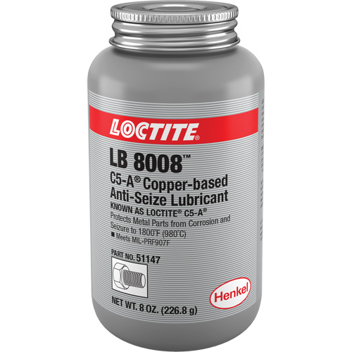 Antigrippant &agrave; base de cuivre C5-A, 287 g, Canette &agrave; dessus brosse, 1800°F (982°C) Temp&eacute;rature max. Rock Safety Industrial Ltd