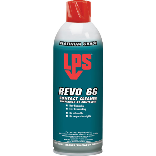 Nettoyant pour contacts Revo 66, Canette a&eacute;rosol Rock Safety Industrial Ltd