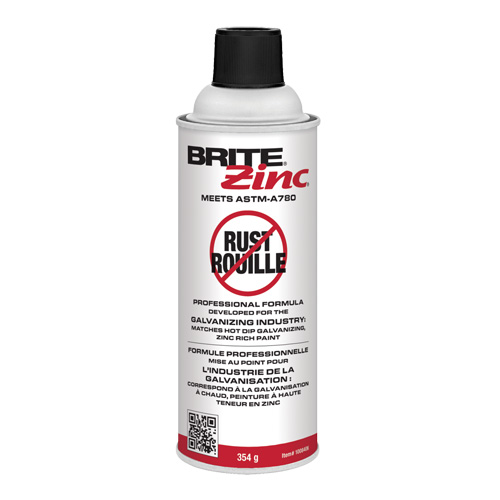 BRITE Zinc&reg; Corrosion Inhibitor, Aerosol Can Rock Safety Industrial Ltd