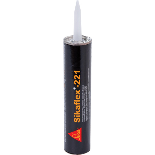 Adh&eacute;sif de polyur&eacute;thane Sikaflex 221, 10,3 oz., Noir Rock Safety Industrial Ltd