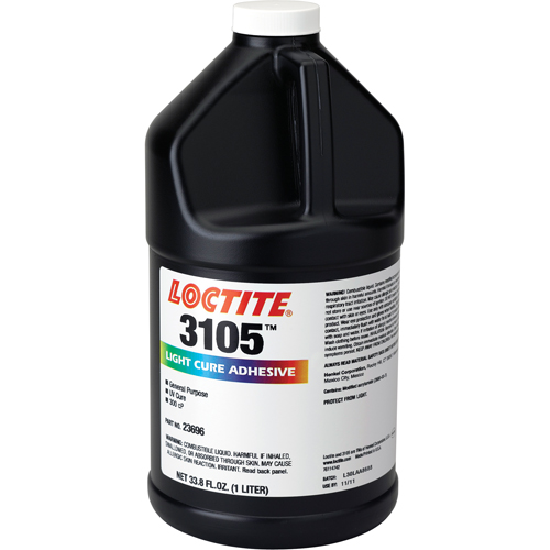 3105 Light Cure Acrylic , 1 L Rock Safety Industrial Ltd