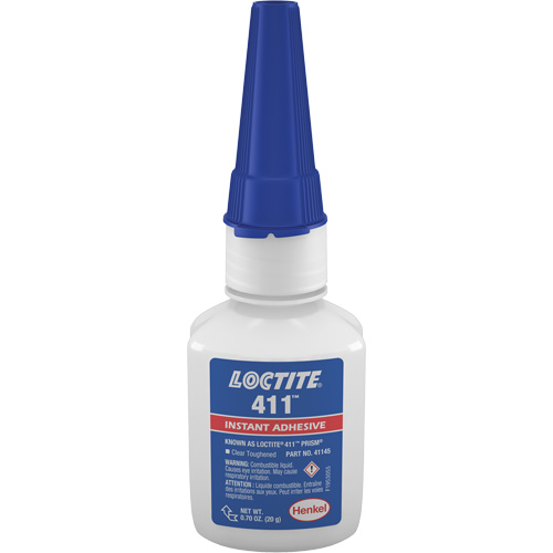 Prism 411 renforc&eacute;, Transparent, Bouteille, 20 g Rock Safety Industrial Ltd