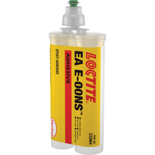 Adh&eacute;sif &eacute;poxyde E-00NS Hysol, 200 ml, Cartouche double, Deux composants, Translucide Rock Safety Industrial Ltd