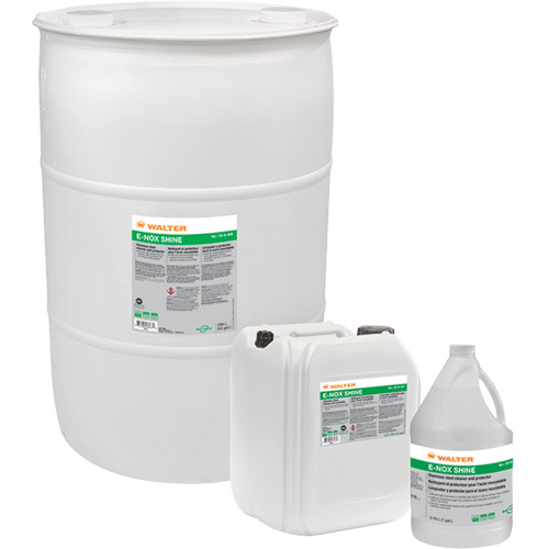 Nettoyant et protecteur de surface en acier inoxydable E-Nox Shine, 20 L, Seau Rock Safety Industrial Ltd