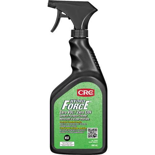 HydroForce&reg; Zero VOC General Purpose Cleaners, 946 ml, Trigger Bottle Rock Safety Industrial Ltd
