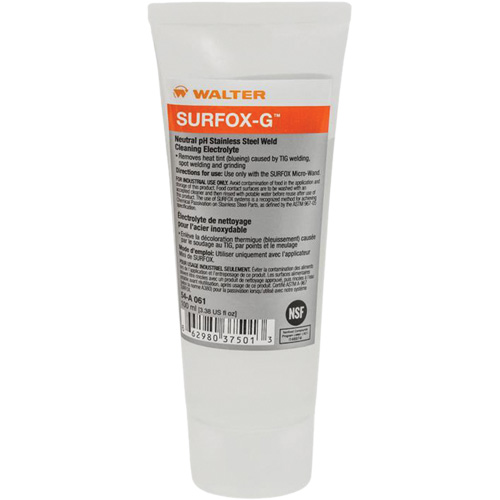 Nettoyant pour soudures SURFOX-G, Bouteille Rock Safety Industrial Ltd
