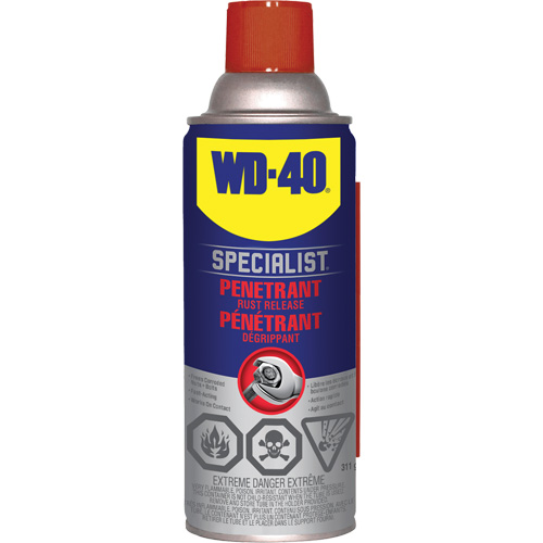 Specialist Rust Release Penetrant, Aerosol Can, 311 g Rock Safety Industrial Ltd