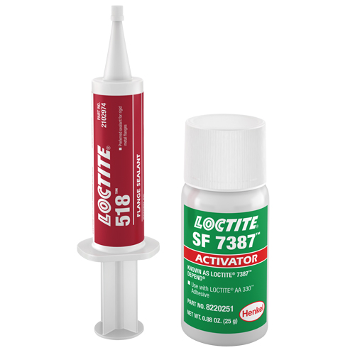 518 Flange Sealant, Syringe, Red Rock Safety Industrial Ltd