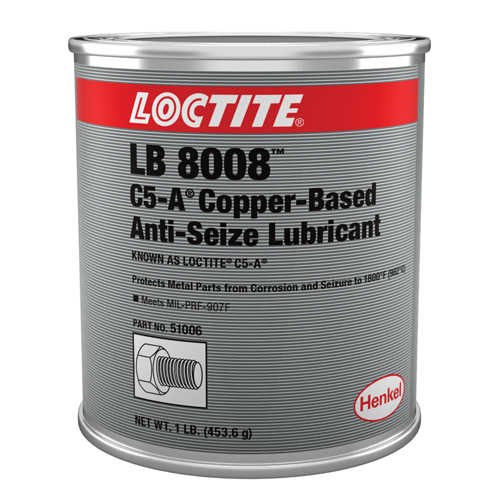 Loctite&reg; C5-A Copper Anti-Seize, 1 lbs., Can, 1800°F (982°C) Max Temp. Rock Safety Industrial Ltd