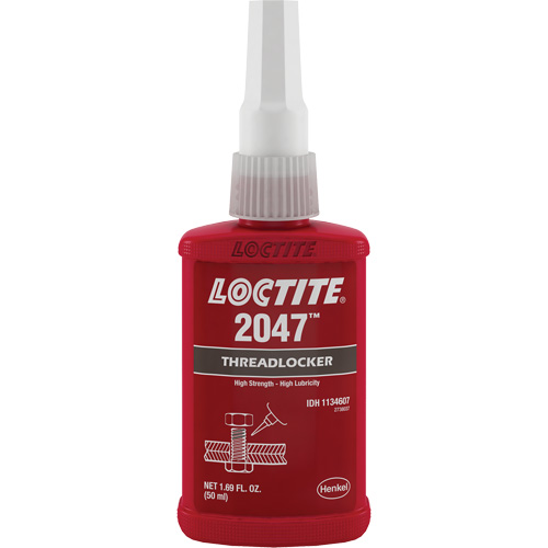 2047 Threadlocker, Black, High, 50 ml, Bottle Rock Safety Industrial Ltd