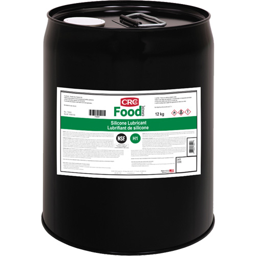 Lubrifiant &agrave; base de silicone pour les usines de transformation alimentaire, Seau Rock Safety Industrial Ltd