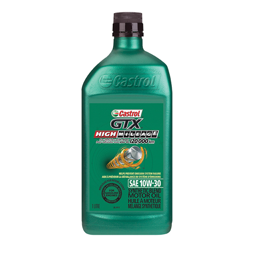 Huile &agrave; moteur 10W30 HIGH MILEAGE GTX, 1 L, Bouteille Rock Safety Industrial Ltd