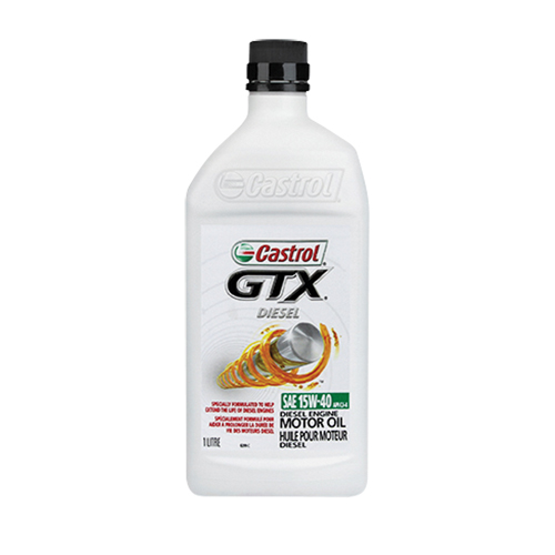 Huile pour moteur diesel 15W40 GTX, 1 L, Bouteille Rock Safety Industrial Ltd