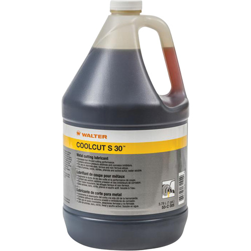 Lubrifiant de coupe soluble Coolcut S-30, Cruche Rock Safety Industrial Ltd