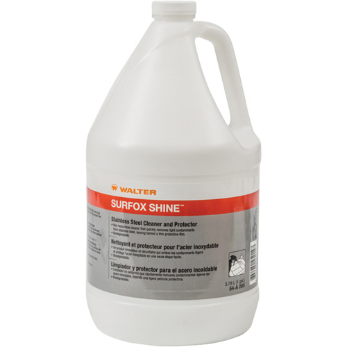 Nettoyant/protecteur pour acier inoxydable Surfox Shine, 3,78 L, Gallon Rock Safety Industrial Ltd