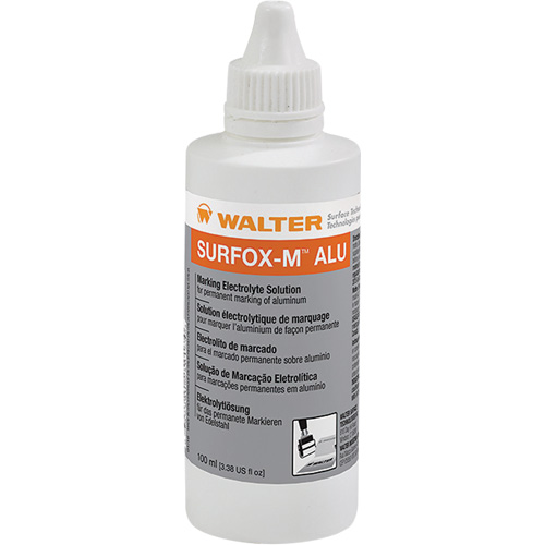 Solution &eacute;lectrolytique de marquage sur l'aluminium Surfox-M Rock Safety Industrial Ltd