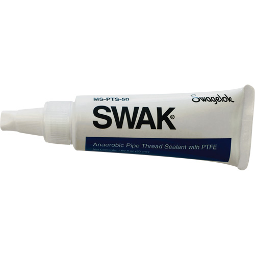 Produit d'&eacute;tanch&eacute;it&eacute; pour filetage ana&eacute;robie, Tube, 1,69 oz liq., -53° C - 176° C/-65° F - 350° F Rock Safety Industrial Ltd