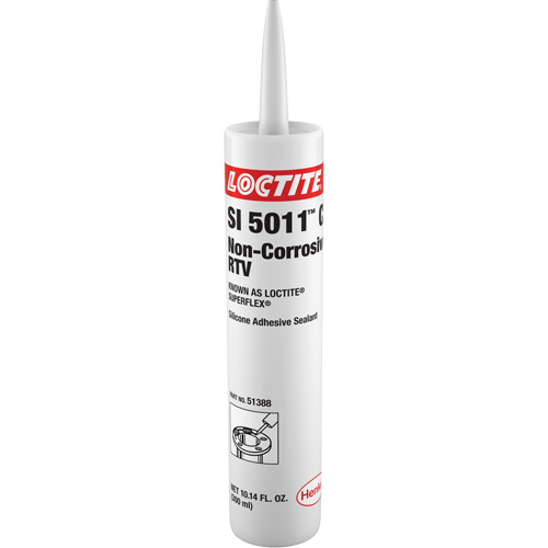 Superflex&reg; SI 5011CL Non-Corrosive RTV Silicone, Cartridge, Clear Rock Safety Industrial Ltd