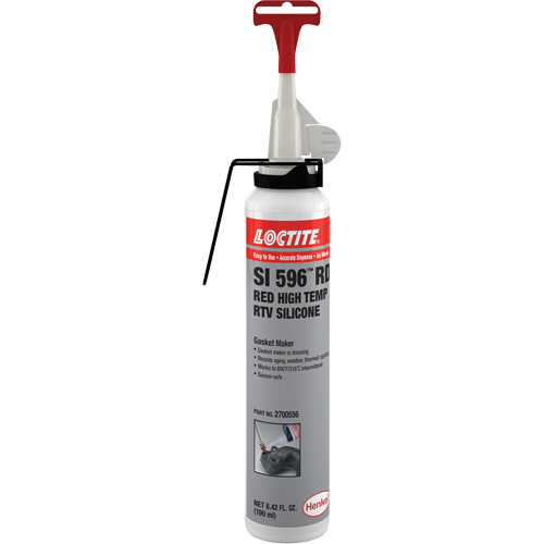 Superflex High Temp RTV Silicone Adhesive Sealant, Aerosol Can, Red Rock Safety Industrial Ltd