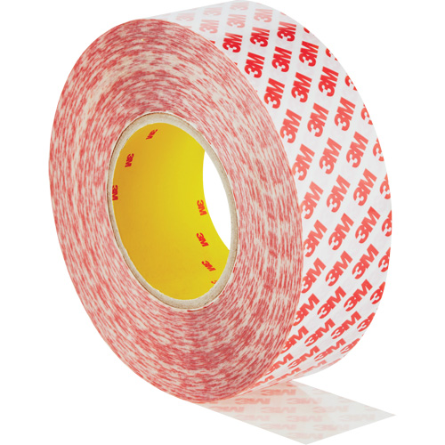 Ruban adh&eacute;sif double face, Polyester, 50 mm (1,96") la x 50 m (164') lo, 8 mils &eacute;pais Rock Safety Industrial Ltd