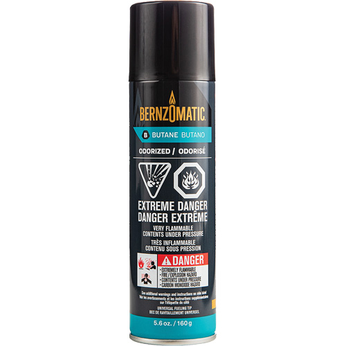 5.6-oz. Disposable Gas Cylinder, Butane Rock Safety Industrial Ltd