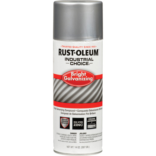 Industrial Choice 1600 System Galvanizing Compound Spray, Aerosol Can Rock Safety Industrial Ltd