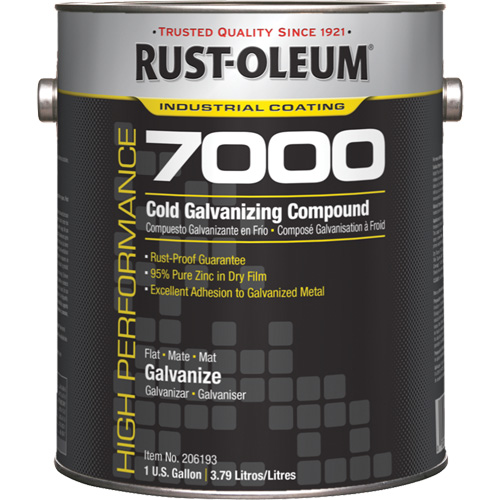 Compos&eacute; de galvanisation &agrave; froid performant du syst&egrave;me 7200, Gallon Rock Safety Industrial Ltd
