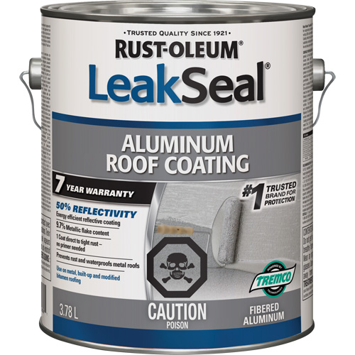 Rev&ecirc;tement de toit en aluminium 7 ans LeakSeal Rock Safety Industrial Ltd