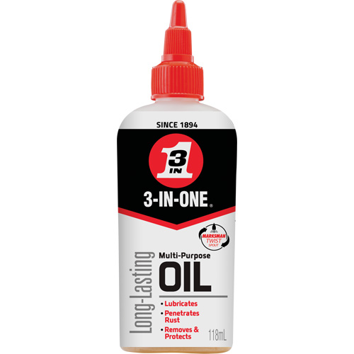 Huile multi-usage 3-IN-ONE, Bouteille pressable Rock Safety Industrial Ltd