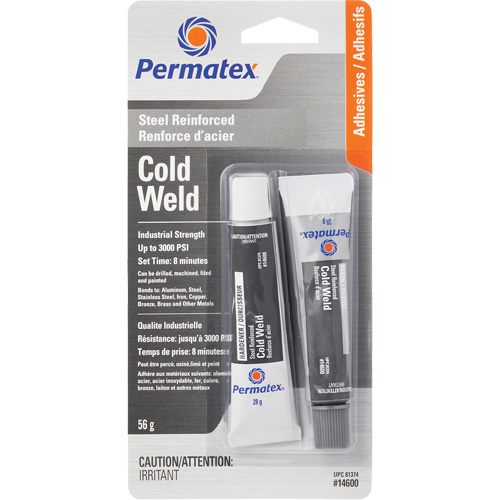 Compos&eacute; pour collage &agrave; froid, 2 x 28 g, Tube, Deux composants, Gris Rock Safety Industrial Ltd